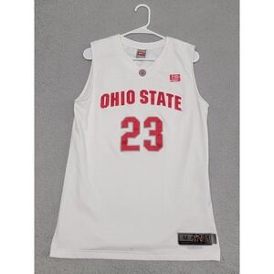Nike White Ohio State Basketball Jersey #23